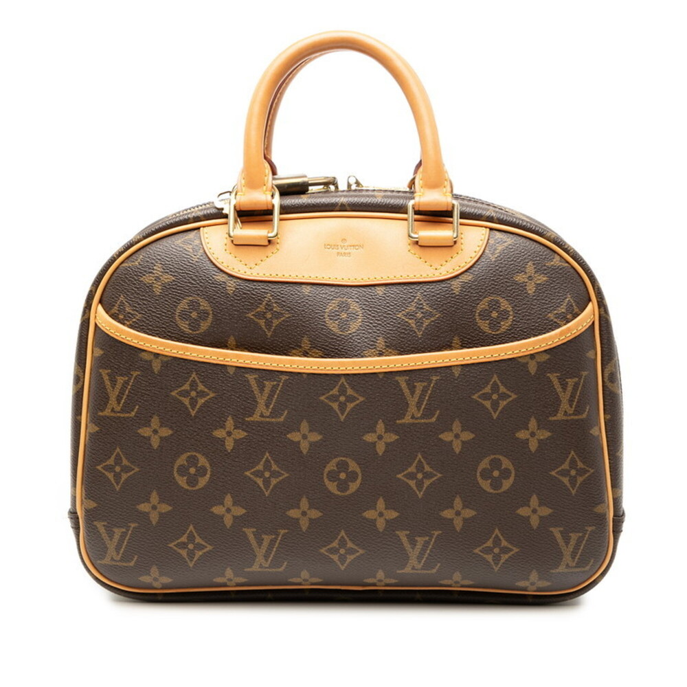 LOUIS VUITTON Authentic Brown Monogram Leather Bag